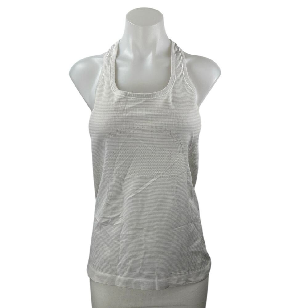 Lululemon Swiftly Tech Women's White Sleeveless Racerback Activewear Tank Top M